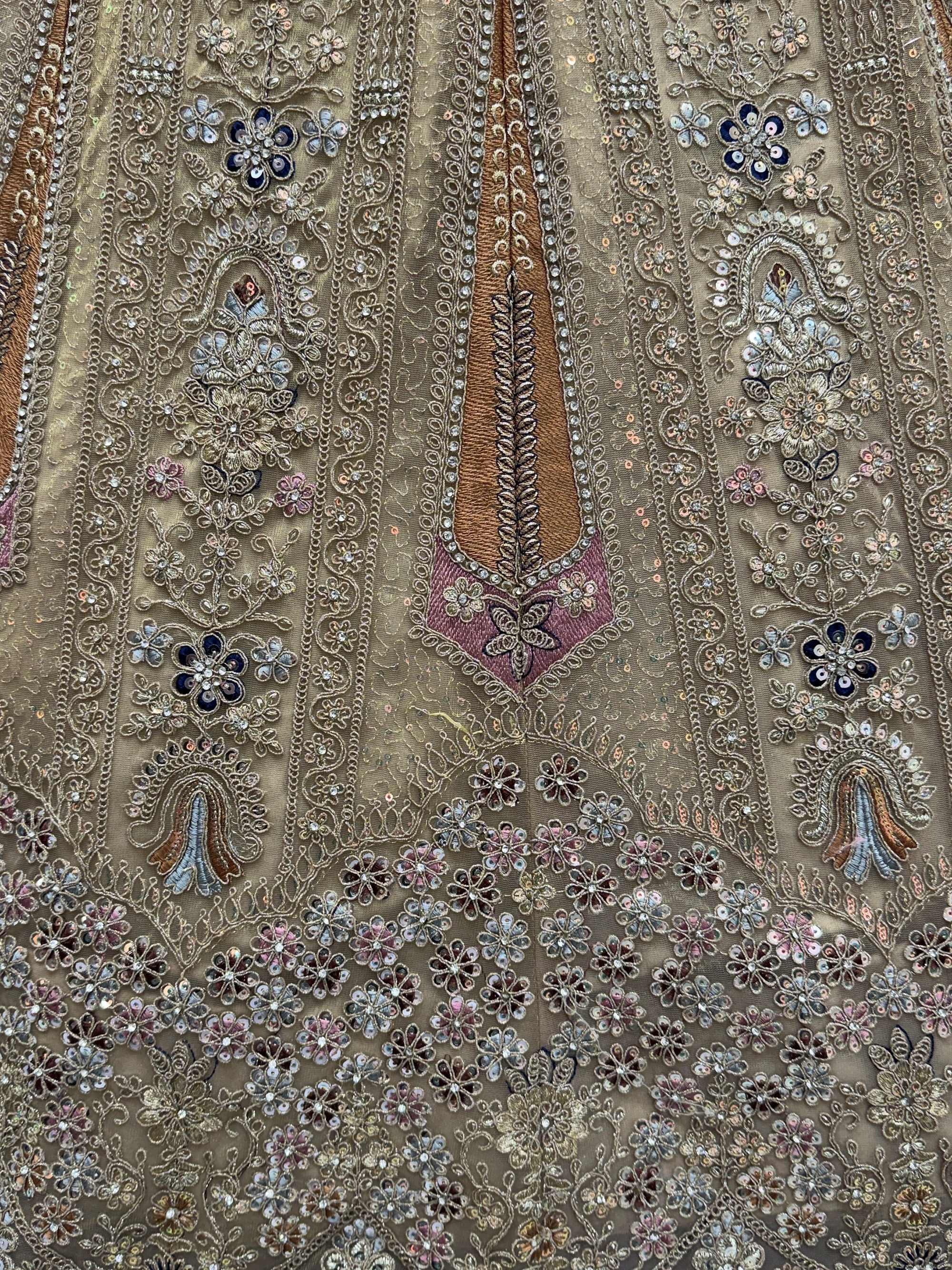 Gorgeous Stylish Dori Embroidered Net Reception Wear Lehenga Choli
