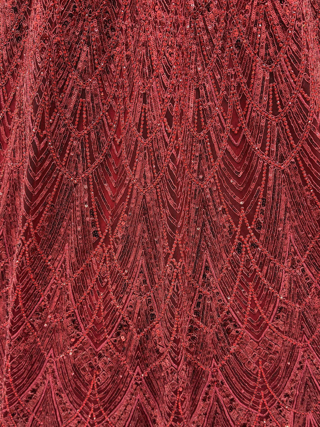 Maroon Attractive Sequins Net Engagement Wear Lehenga Choli