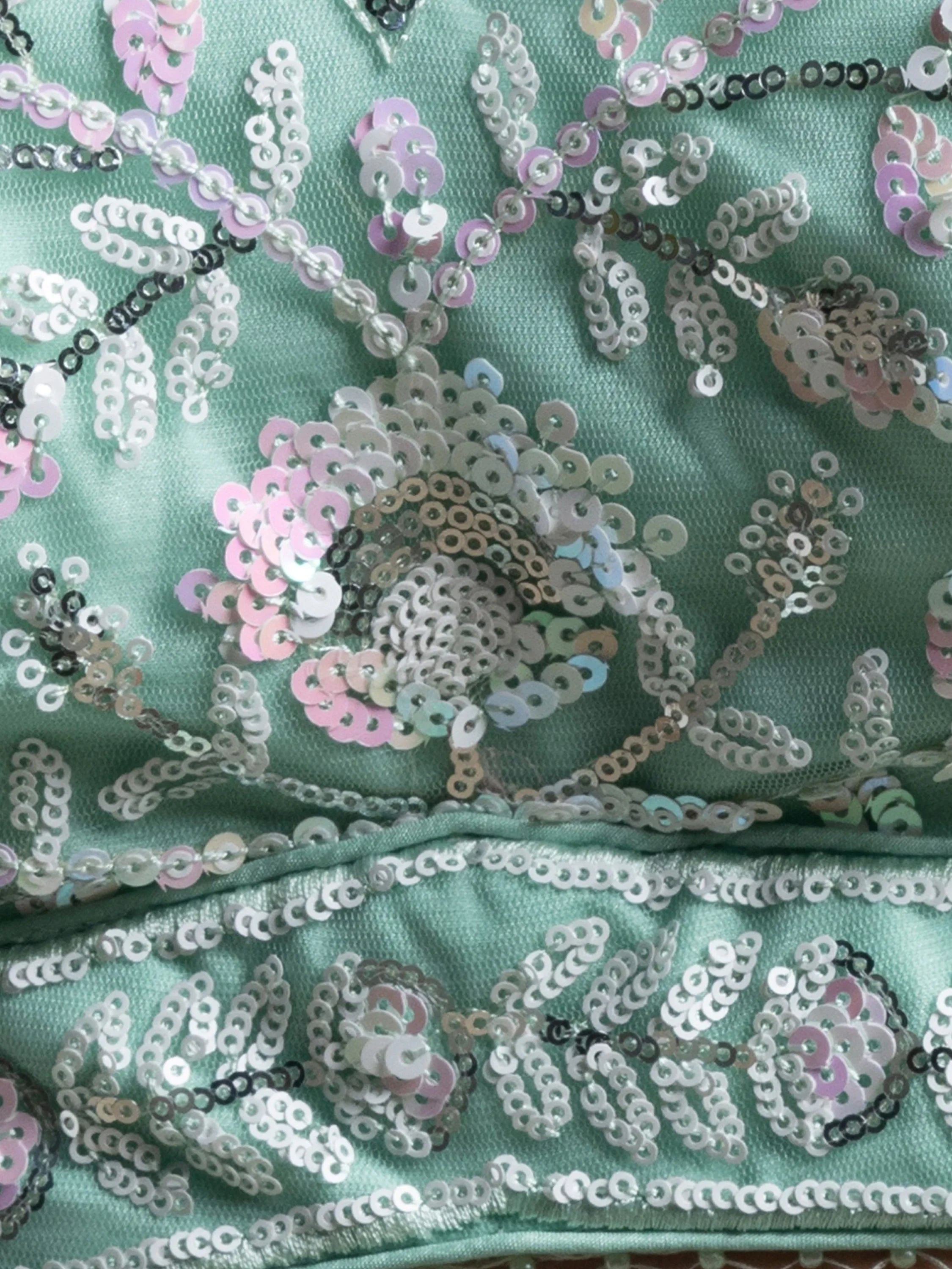 Blue Attractive Sequins Net Designer Lehenga Choli With Dupatta
