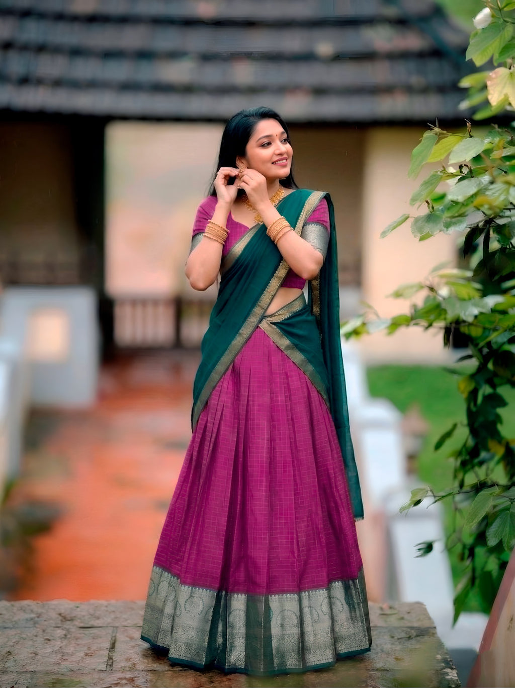 Silk Zari Woven Lehenga Choli for Festive & Wedding Occasions
