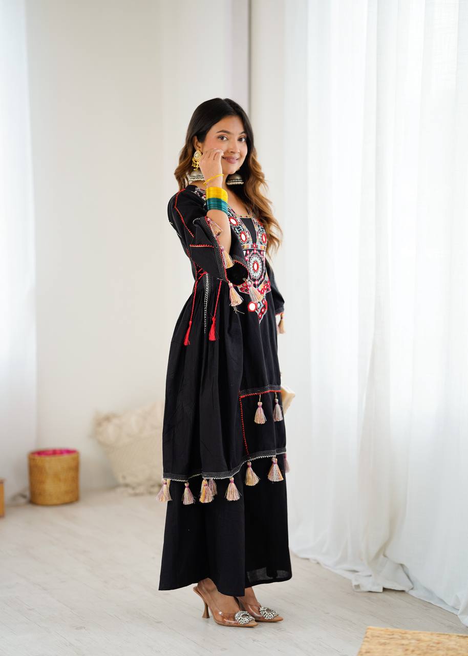 Black Rakhi Special Premium Designer Co-ord Set