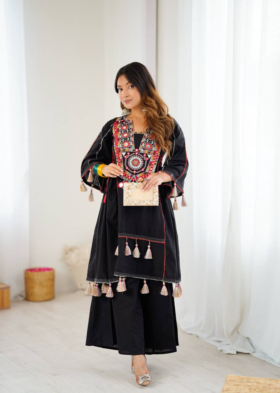 Black Rakhi Special Premium Designer Co-ord Set