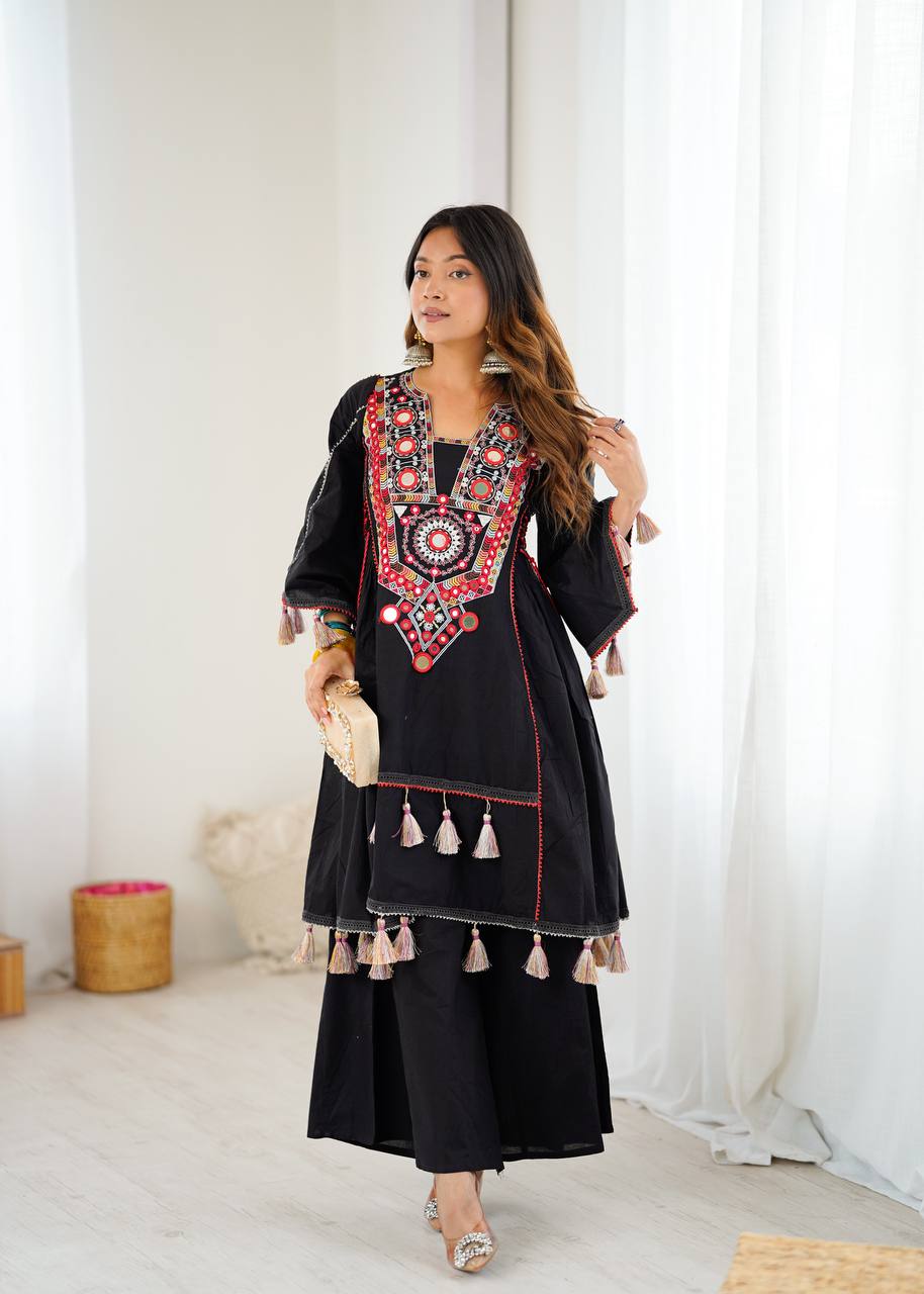 Black Rakhi Special Premium Designer Co-ord Set