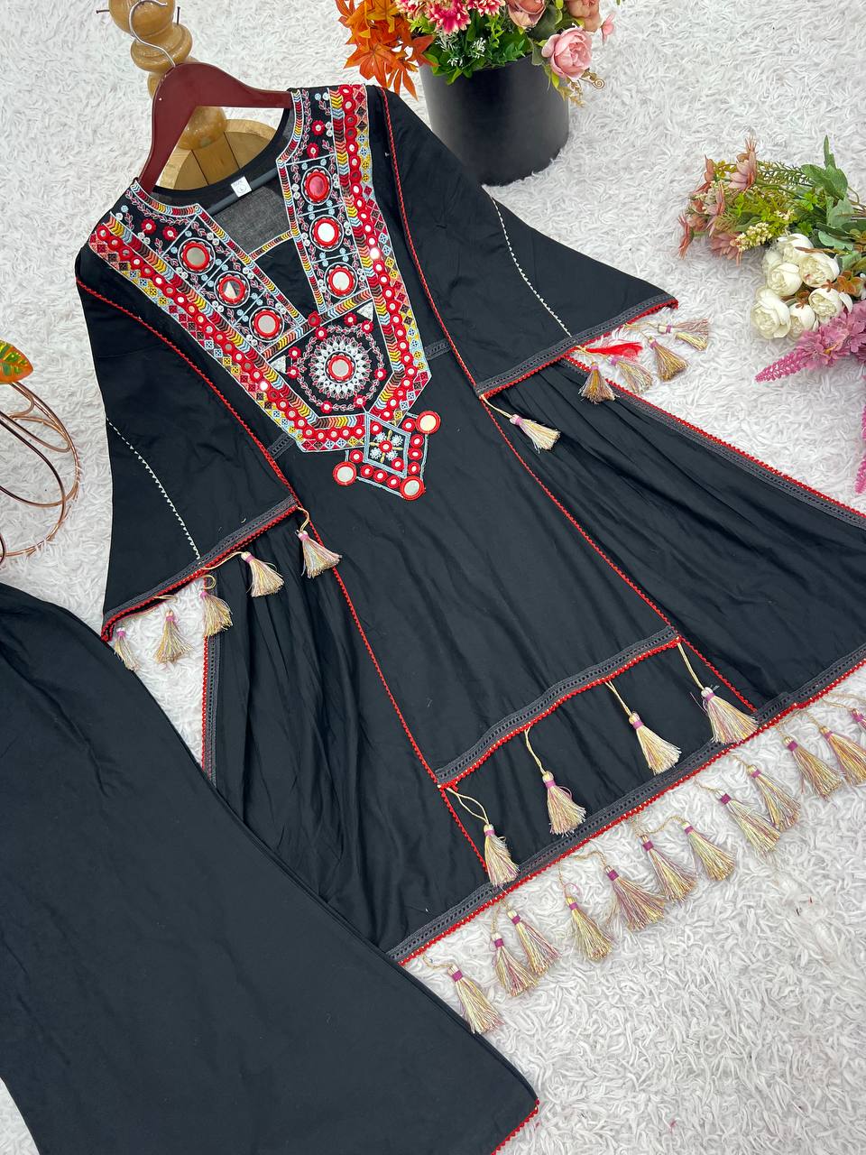 Black Rakhi Special Premium Designer Co-ord Set