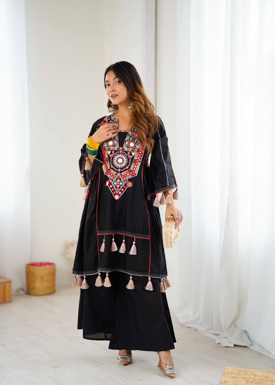 Black Rakhi Special Premium Designer Co-ord Set