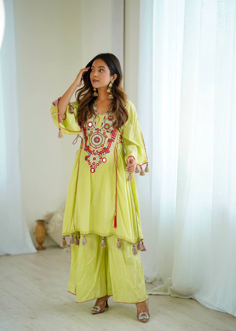 Black Rakhi Special Premium Designer Co-ord Set