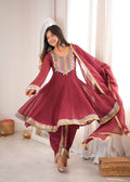 Designer Tulip Dhoti with Flared Top