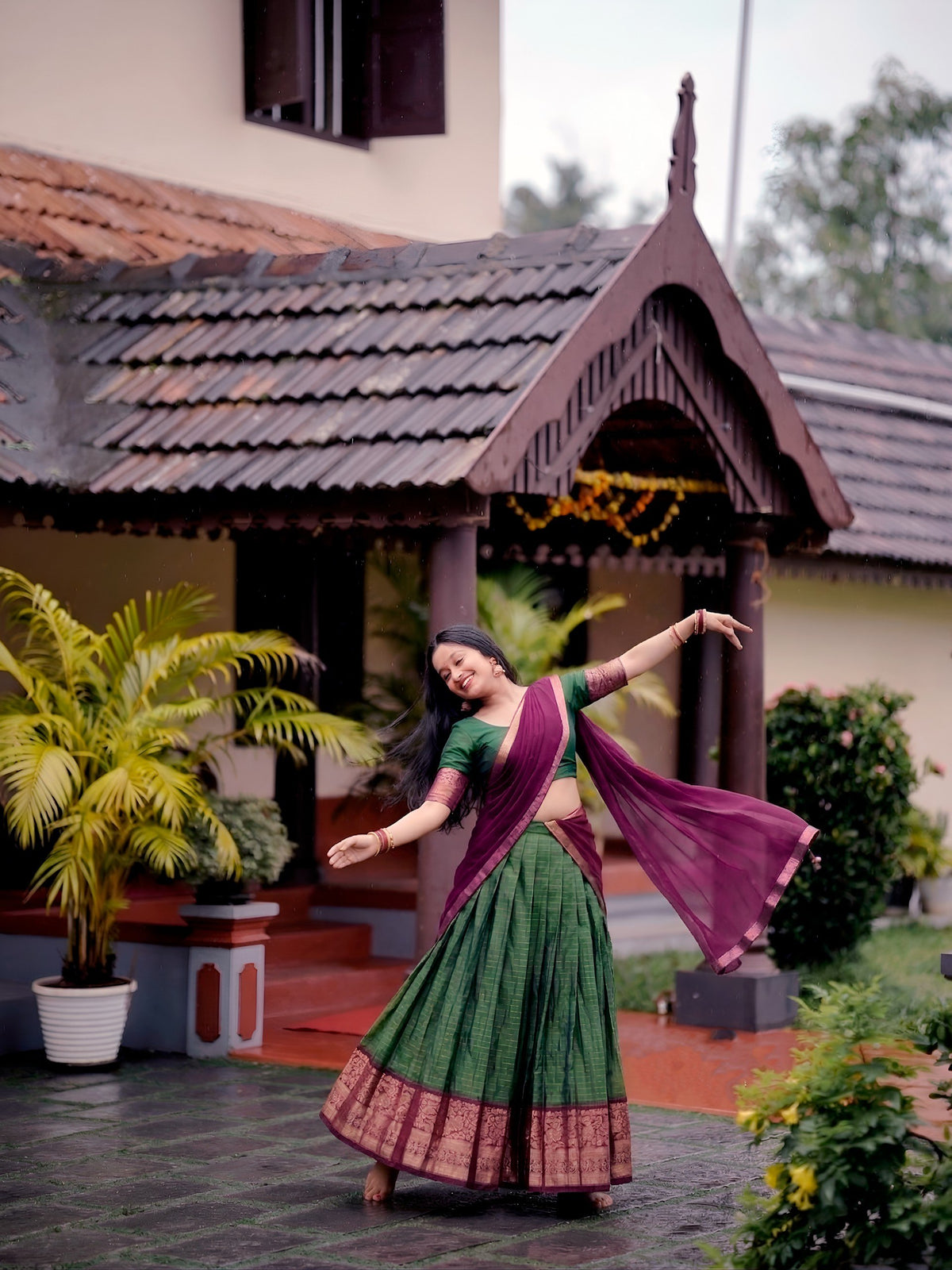 Dola Chex Zari Weaving Lehenga Choli with Georgette Dupatta