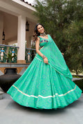 Ghummar Bandhej Print Navratri Lehenga Choli