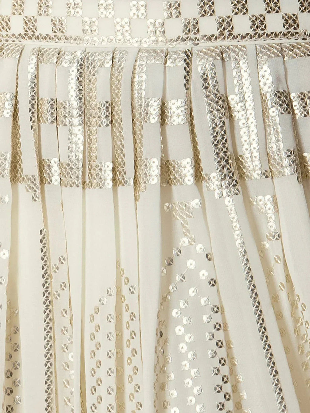 Mesmerizing White Sequins Georgette Lehenga Choli With Dupatta