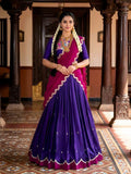 Naysha Sequins and Thread Embroidered Lehenga Choli