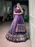 Navratri Special Tasar Silk Lehenga Choli