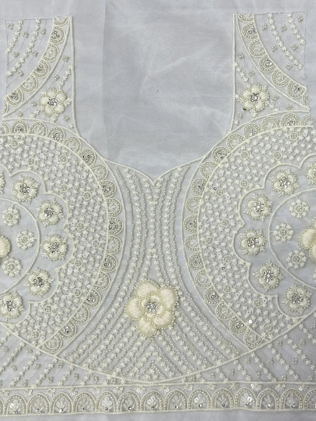 White Surprising Sequins Net Party Wear Lehenga Choli With Dupatta