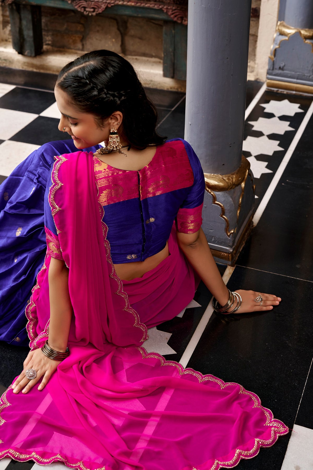 Tarika Cotton Silk Zari Weaving Lehenga Choli