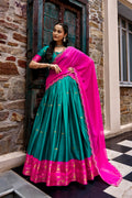 Tarika Cotton Silk Zari Weaving Lehenga Choli