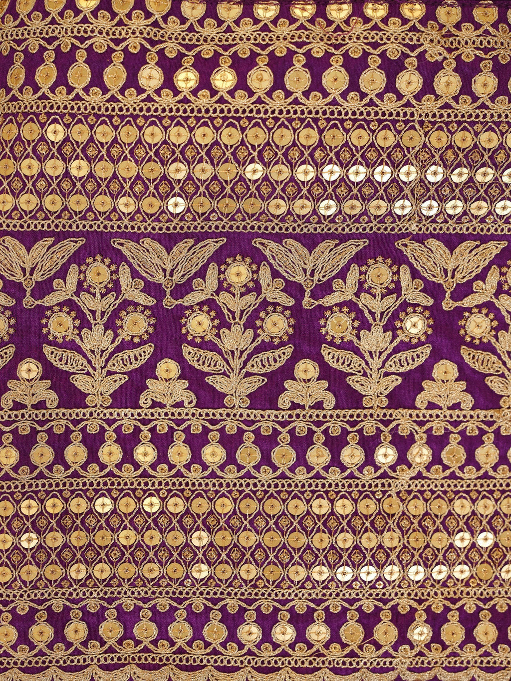 Beautiful Purple Embroidered Georgette Function Wear Salwar Suit