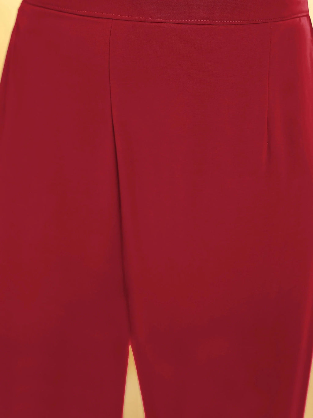 Fascinating Red Embroidered Georgette Wedding Wear Salwar Suit